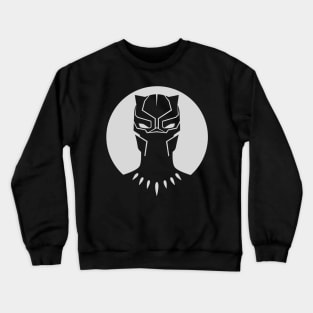 Black Panther minimal Crewneck Sweatshirt